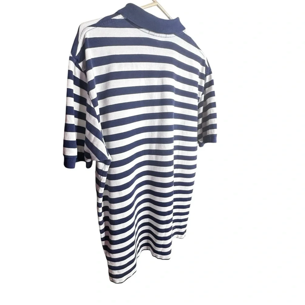 🔴 5 for $40 SALE!
Polo Ralph Lauren Men’s Blue White Striped Polo Shirt sz XL - Picture 8 of 9